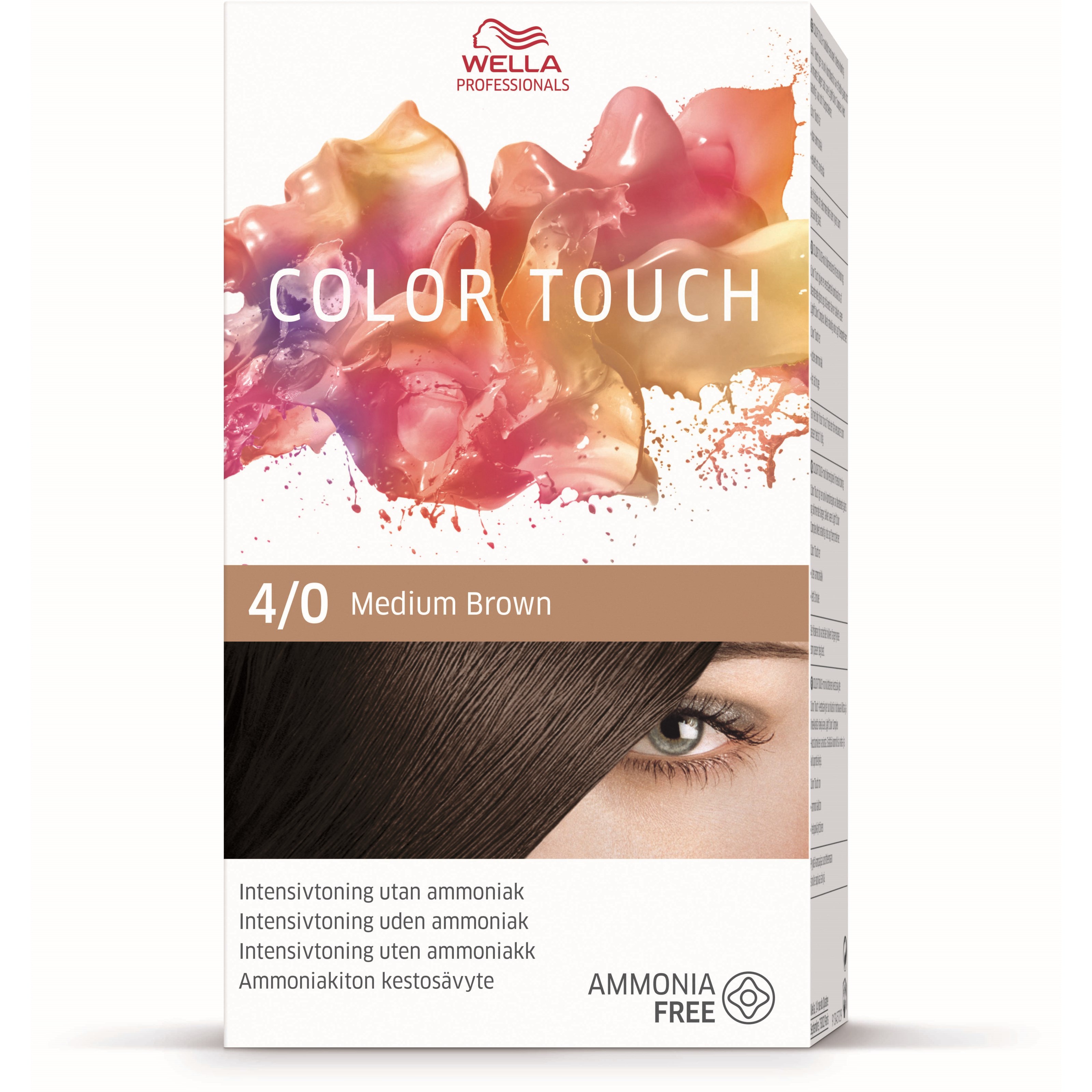 Wella Professionals Color Touch Intensive toning without ammonia 4/0 M