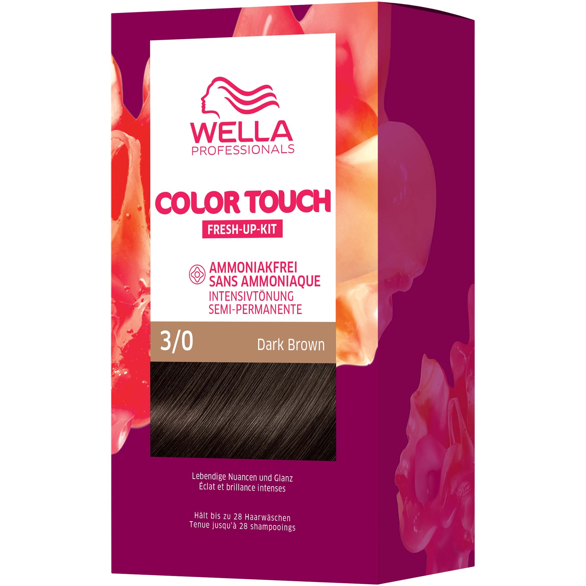 Läs mer om Wella Professionals Color Touch Pure Naturals Dark Brown 3/0