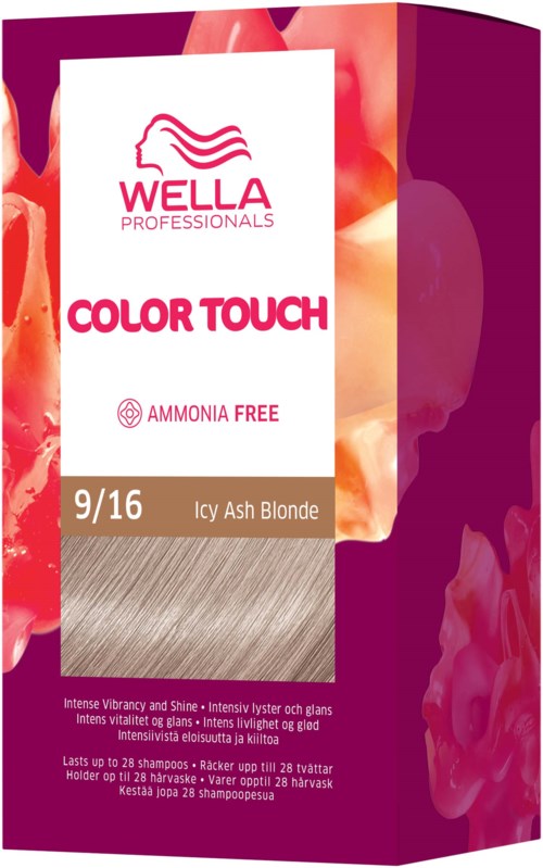Wella Professionals Color Touch Pure Naturals Icy Ash Blonde 9/16