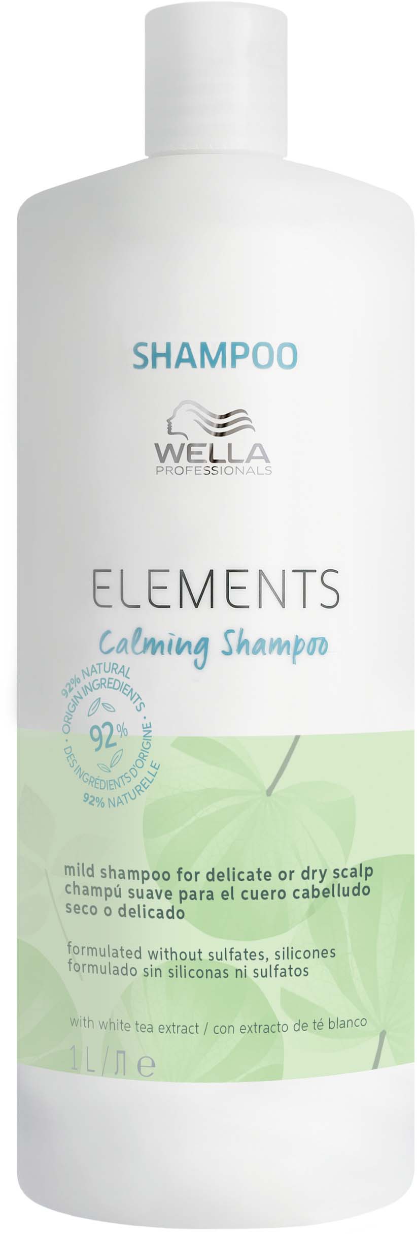 Champú Elements Renewing Shampoo Sin Sulfatos Wella 500ml.