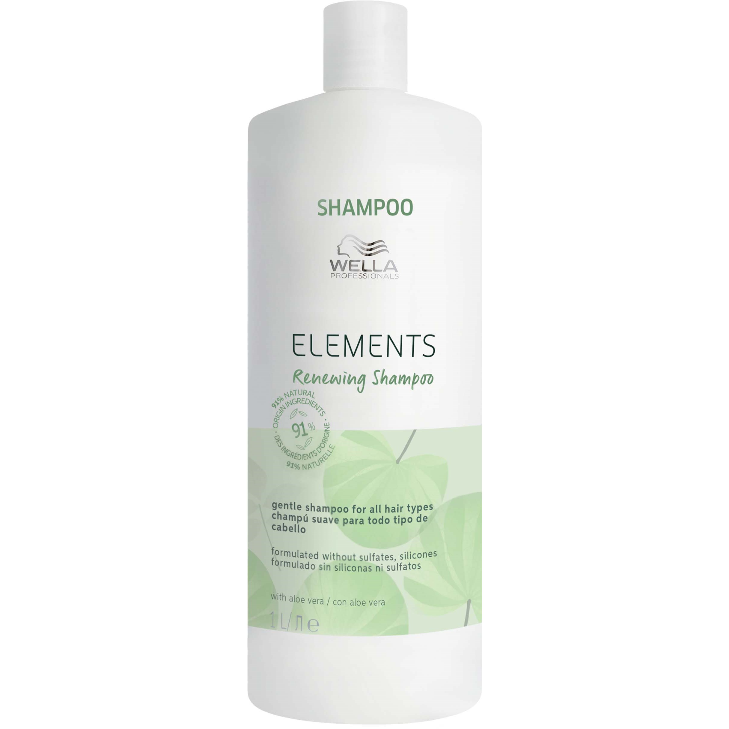 Bilde av Wella Professionals Elements Renewing Shampoo 1000 Ml