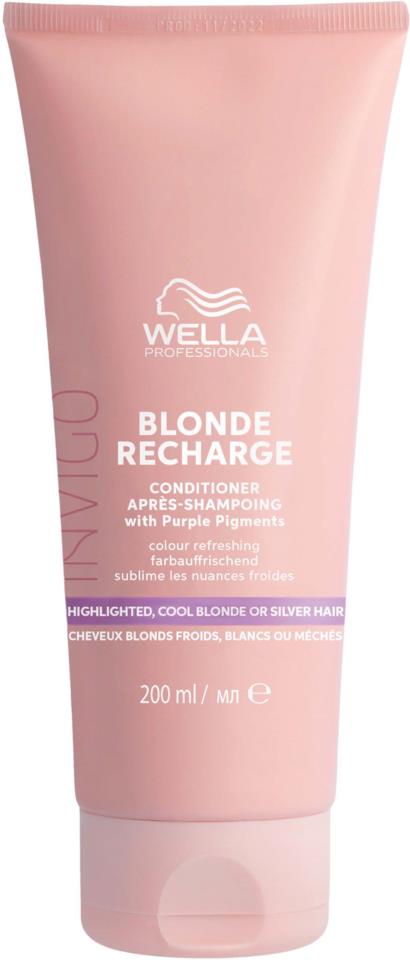 Wella Professionals Invigo Blonde Recharge Cool Blonde Conditioner 200 ml