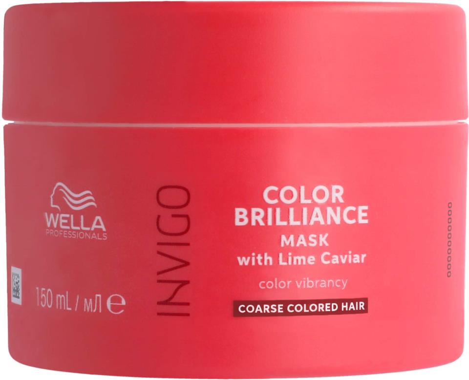 Wella Professionals Invigo Color Brilliance Mask Coarse Hair 150 ml ...
