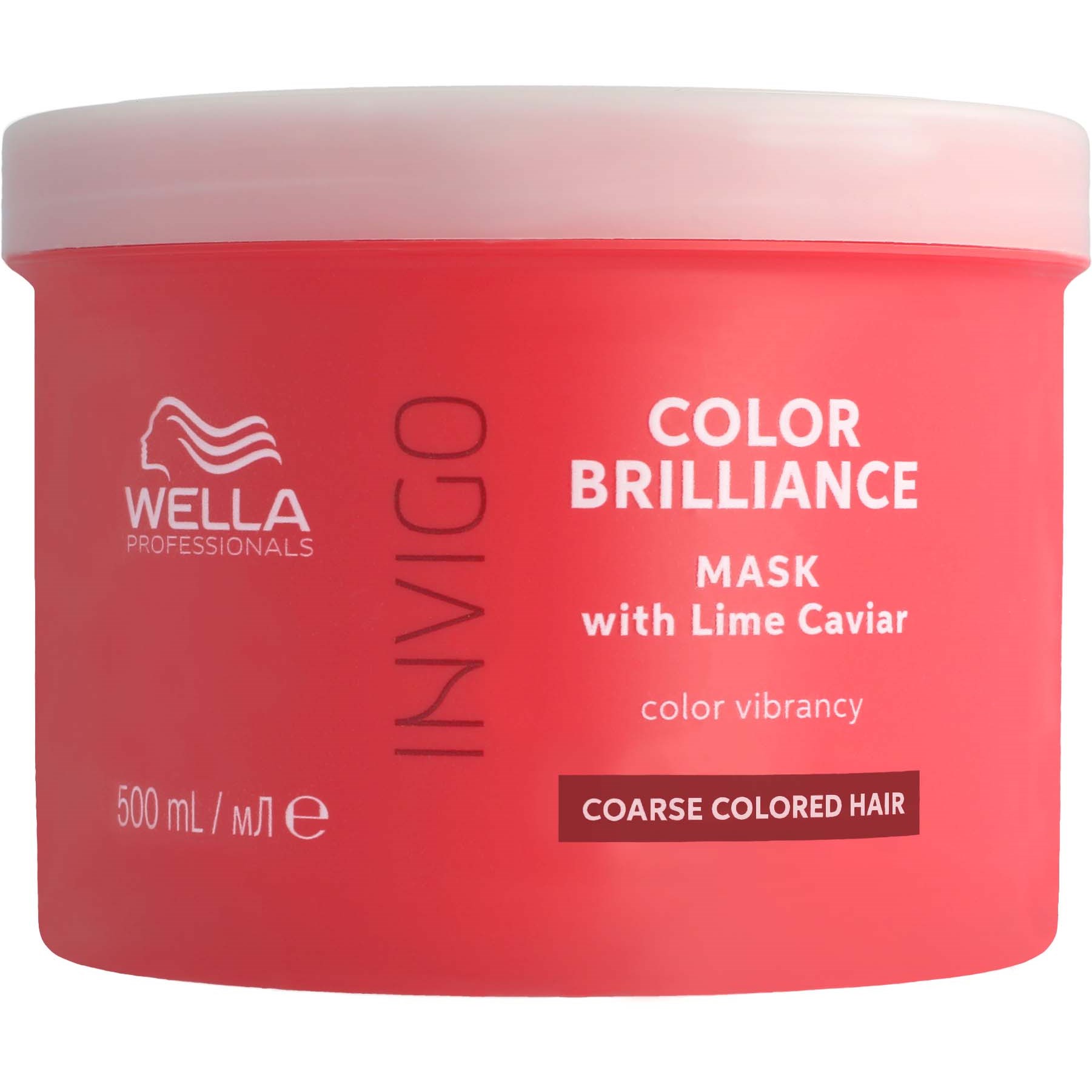 Läs mer om Wella Professionals Invigo Color Brilliance Mask Coarse Hair 500 ml