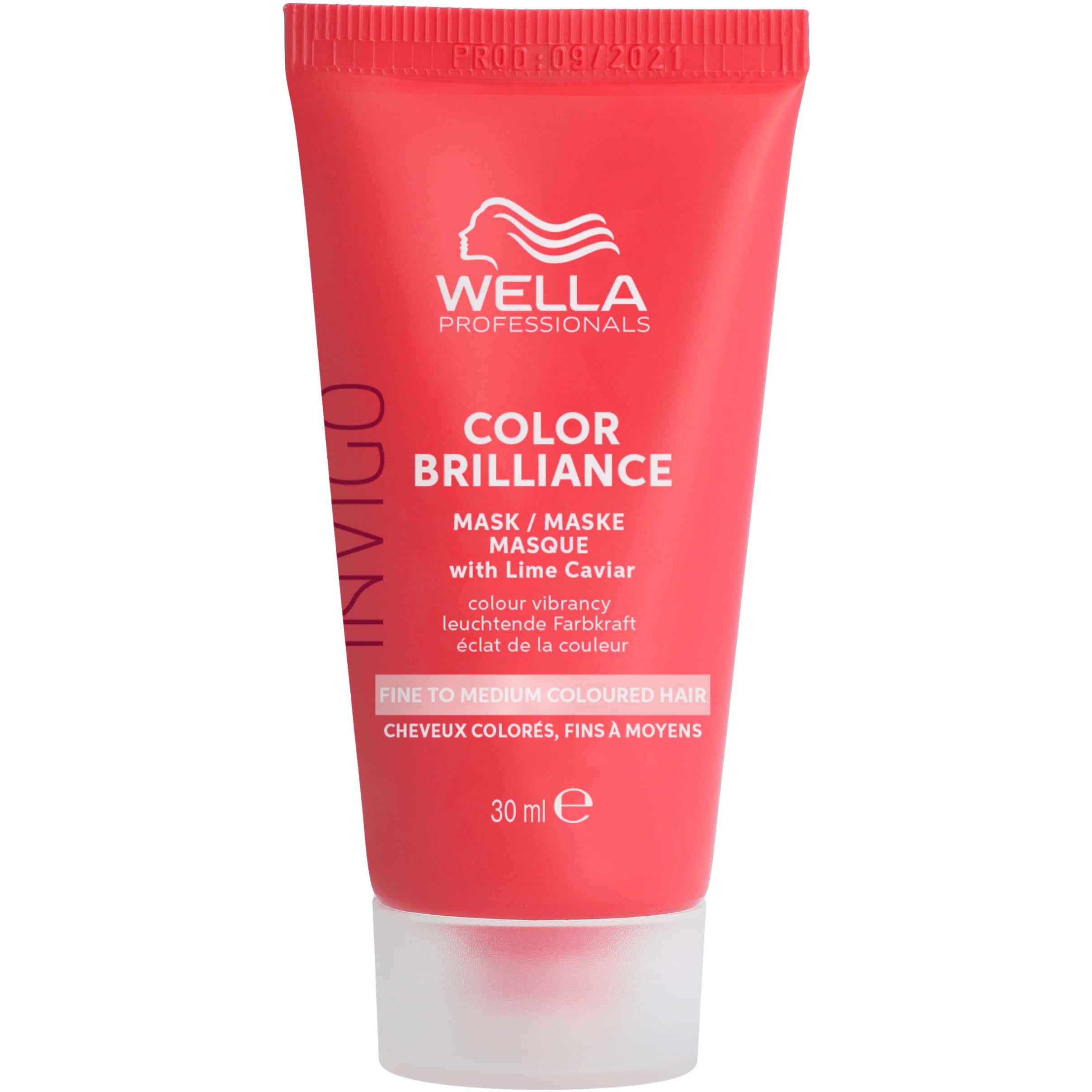 Wella Professionals Invigo Color Brilliance Mask Fine Hair 30 ml billede