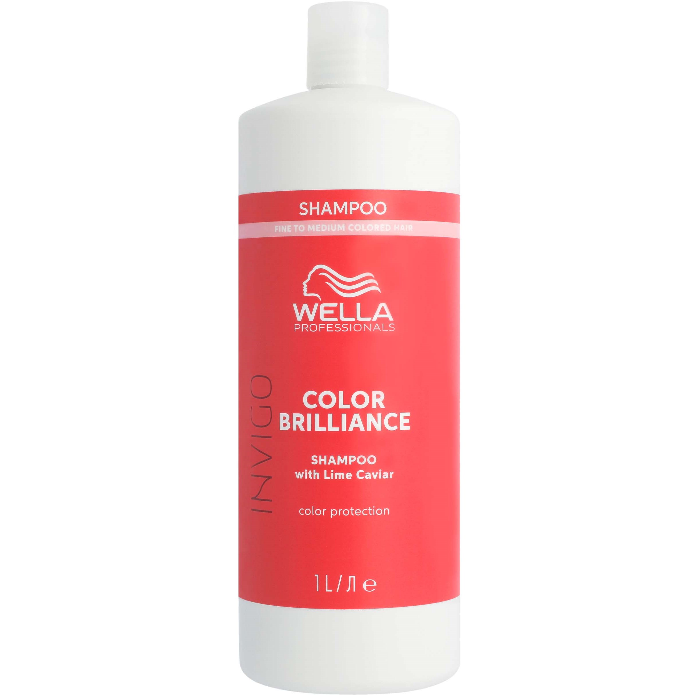 Wella Professionals Invigo Color Brilliance Shampoo Fine Hair 100 billede