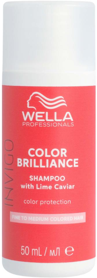 Wella Professionals Invigo Color Brilliance Shampoo Fine Hair 50 ml