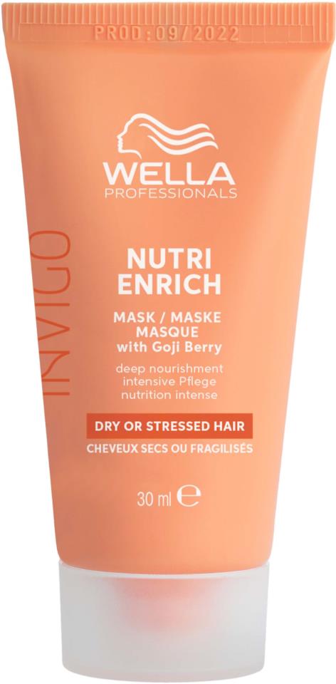 Wella Professionals Invigo Nutri Enrich Mask Dry Hair 30 ml