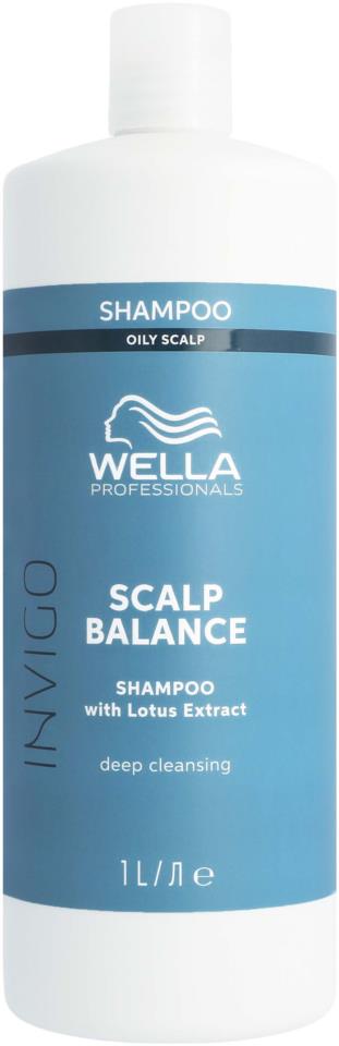 Wella Professionals Invigo Scalp Balance Oily Scalp Shampoo 1000 ml