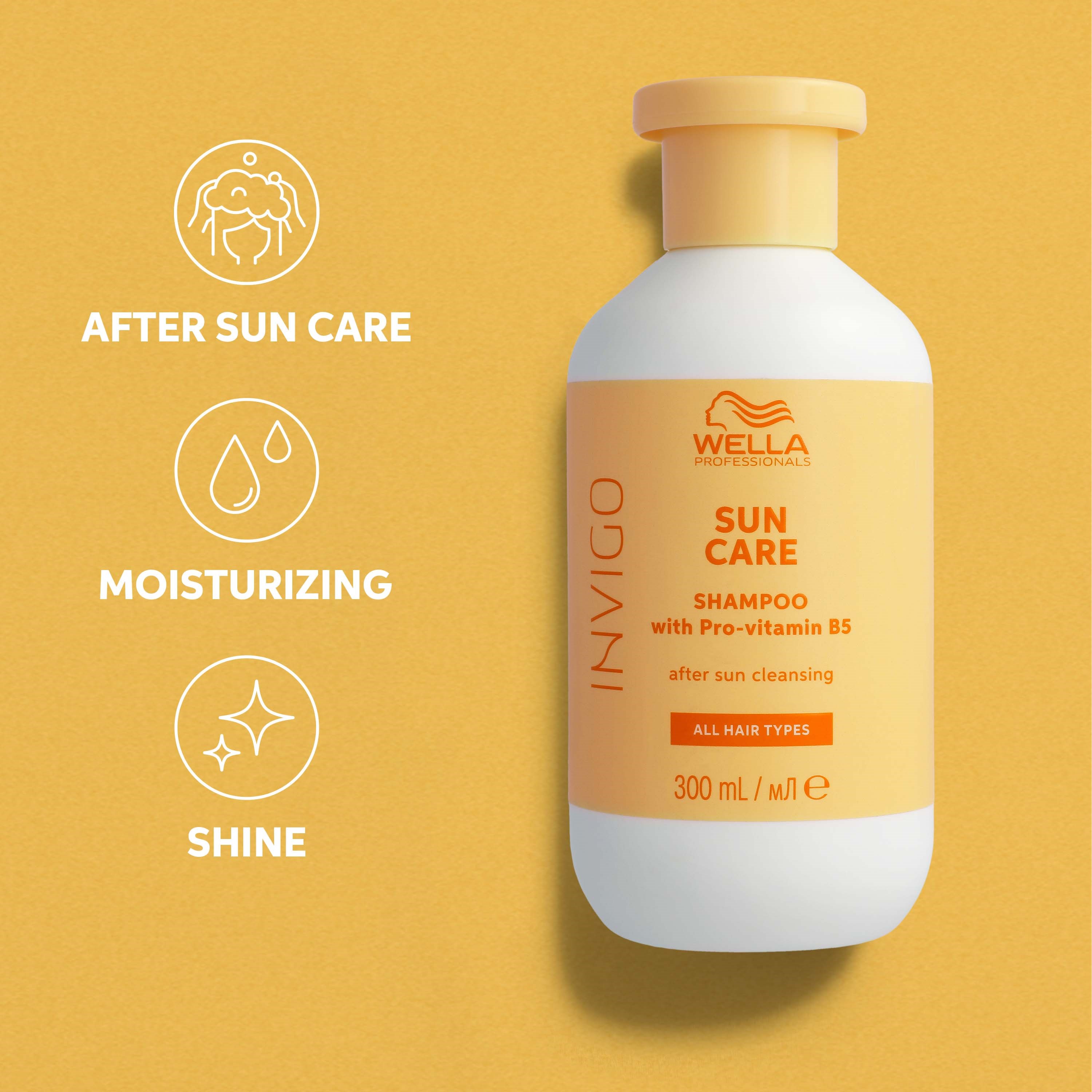 Wella Professionals Invigo Sun After Sun Cleansing Shampoo 300 ml (obrázok 3)