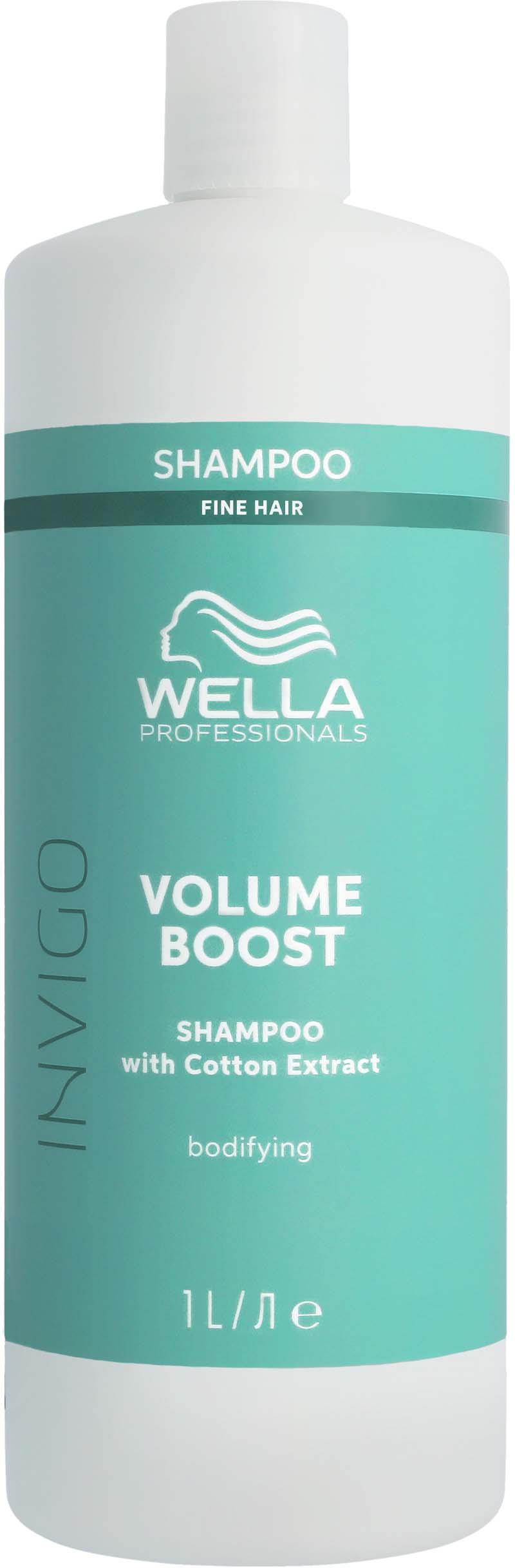 Wella Professionals Invigo Volume Boost Shampoo Fine Hair 1000 ml