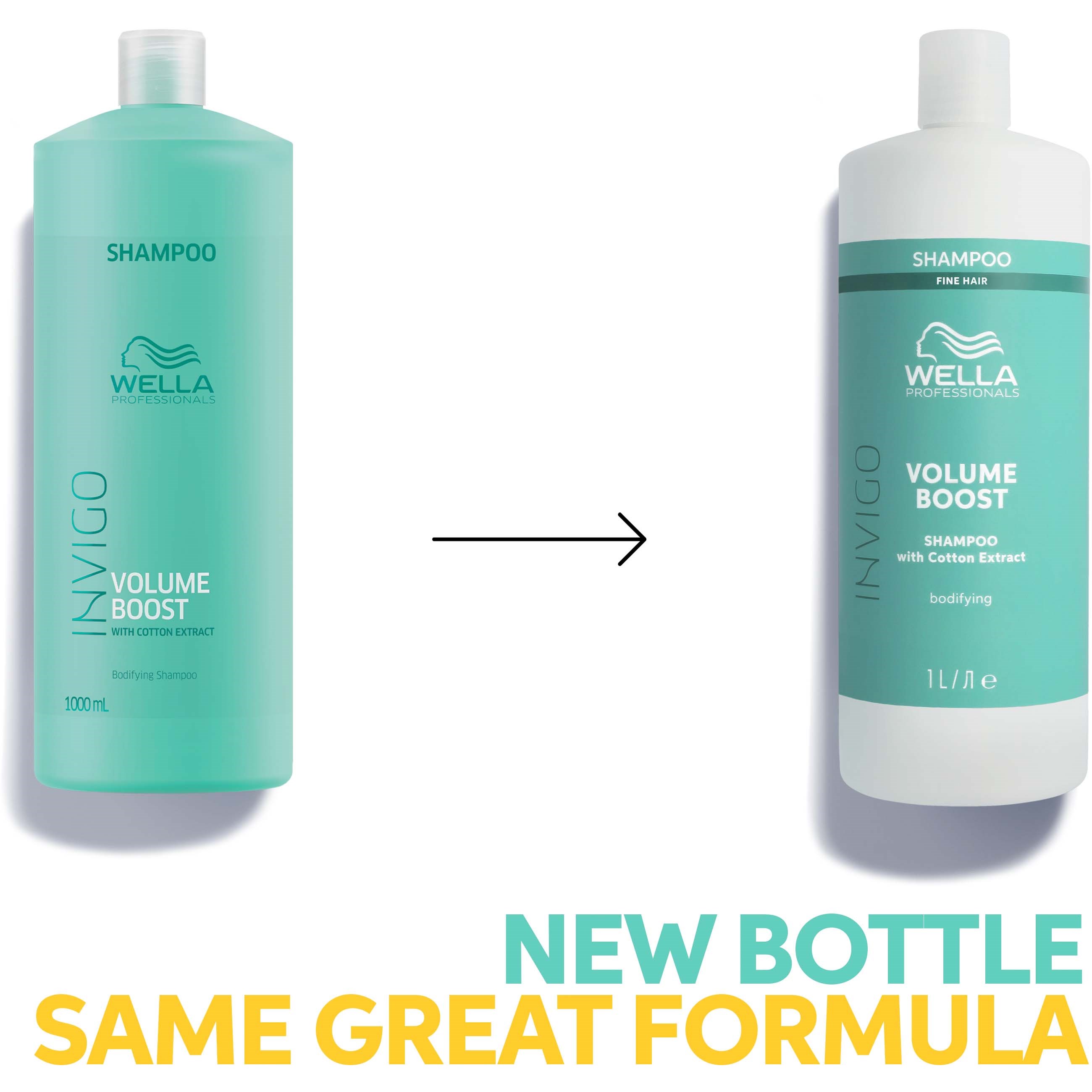 Wella Professionals Invigo Volume Boost Shampoo Fine Hair 1000 ml (obrázok 5)