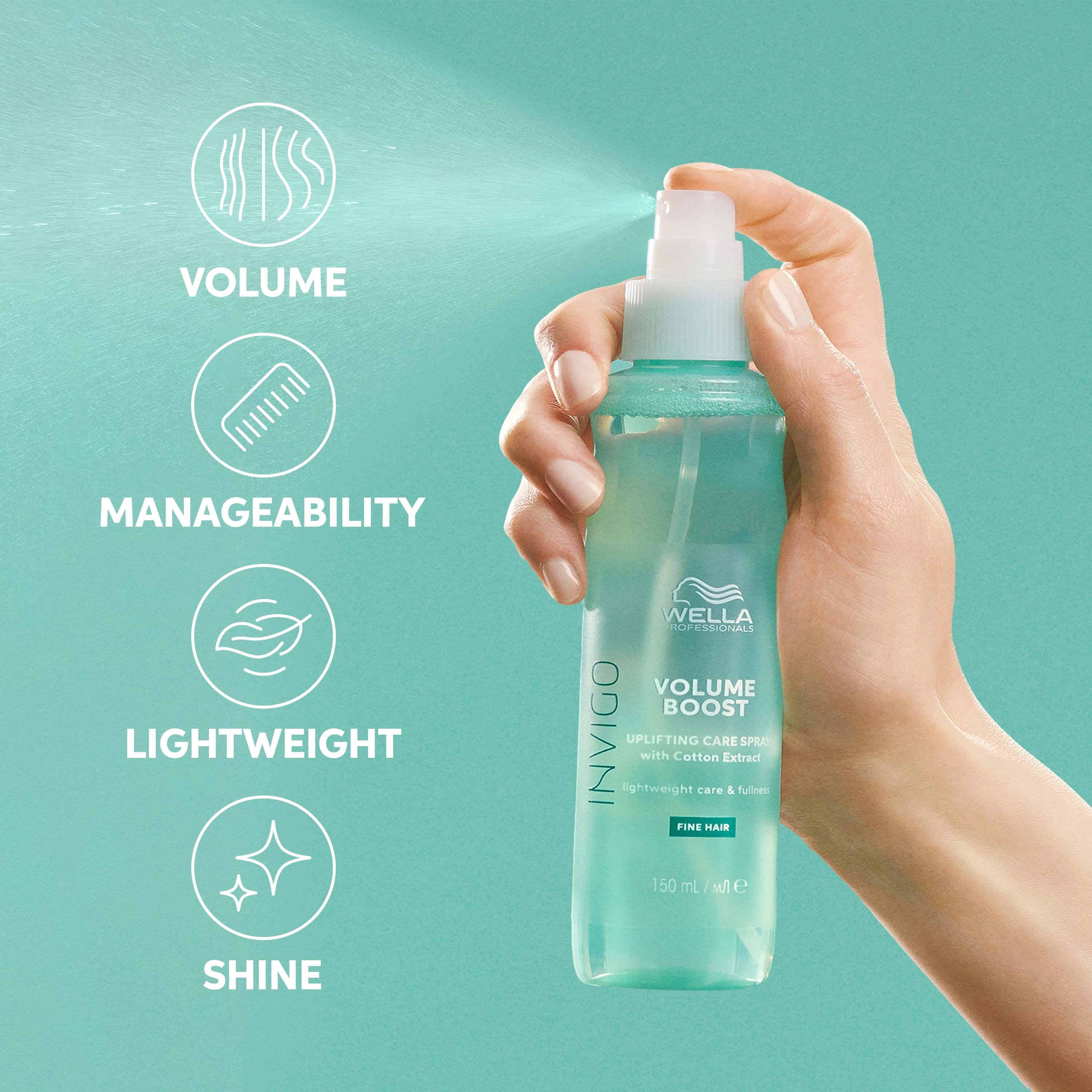 Wella Professionals Invigo Volume Boost Uplifting Care Spray 150 ml (obrázok 3)