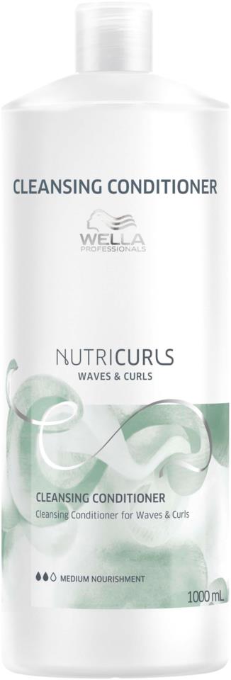 Wella Professionals Nutricurls Cleansing Conditioner 1000 ml