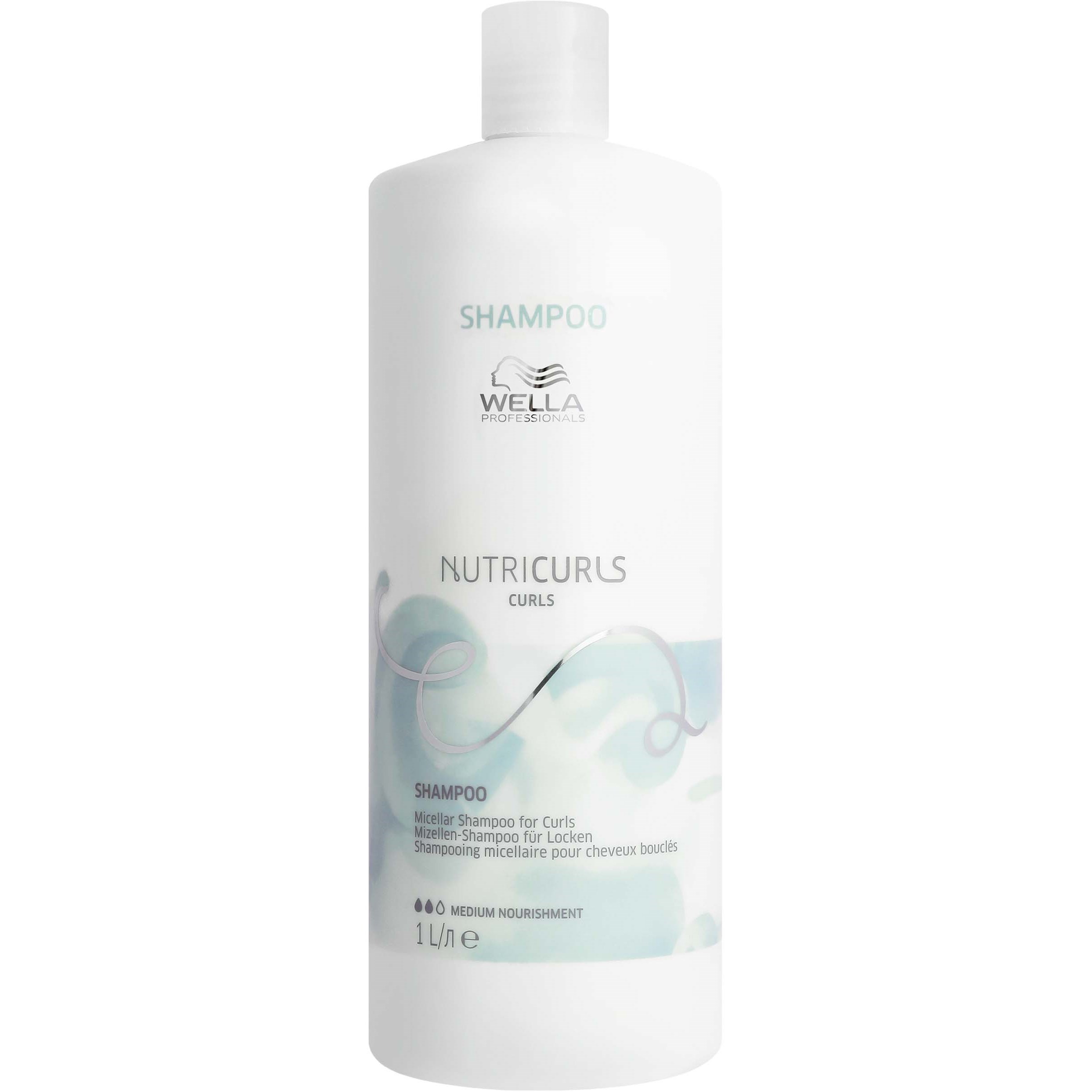 Wella Professionals Nutricurls Curl Shampoo 1000 ml billede