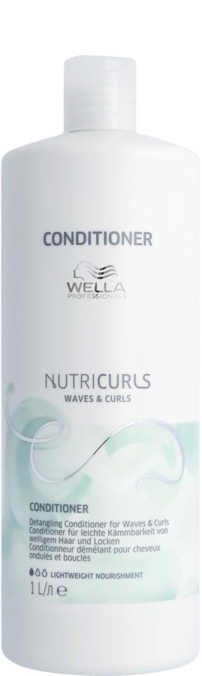Wella Professionals Nutricurls Detangling Conditioner 1000 ml