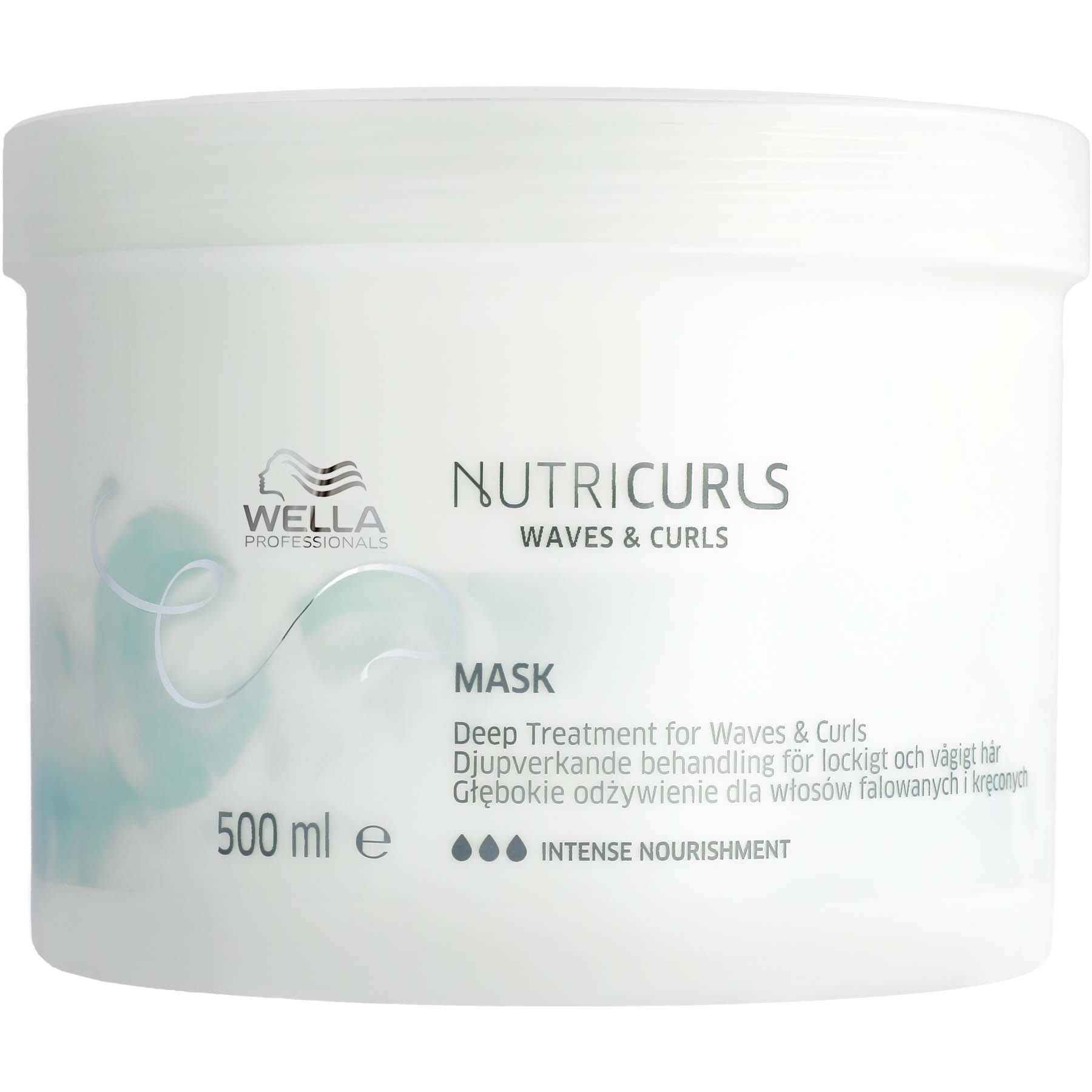 Wella Professionals Nutricurls Mask 500 ml billede