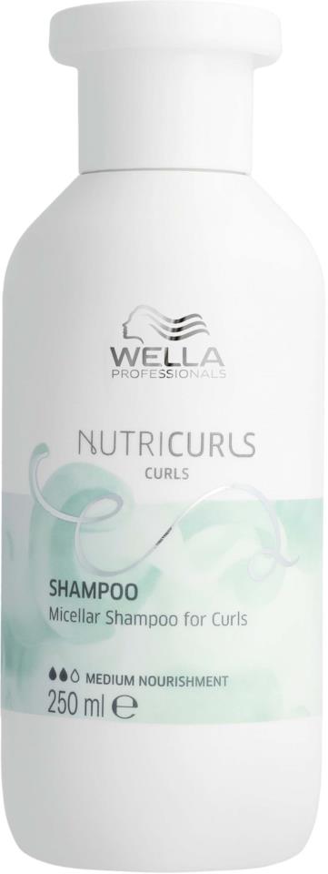 Wella Professionals Nutricurls Shampoo Curls 250 ml