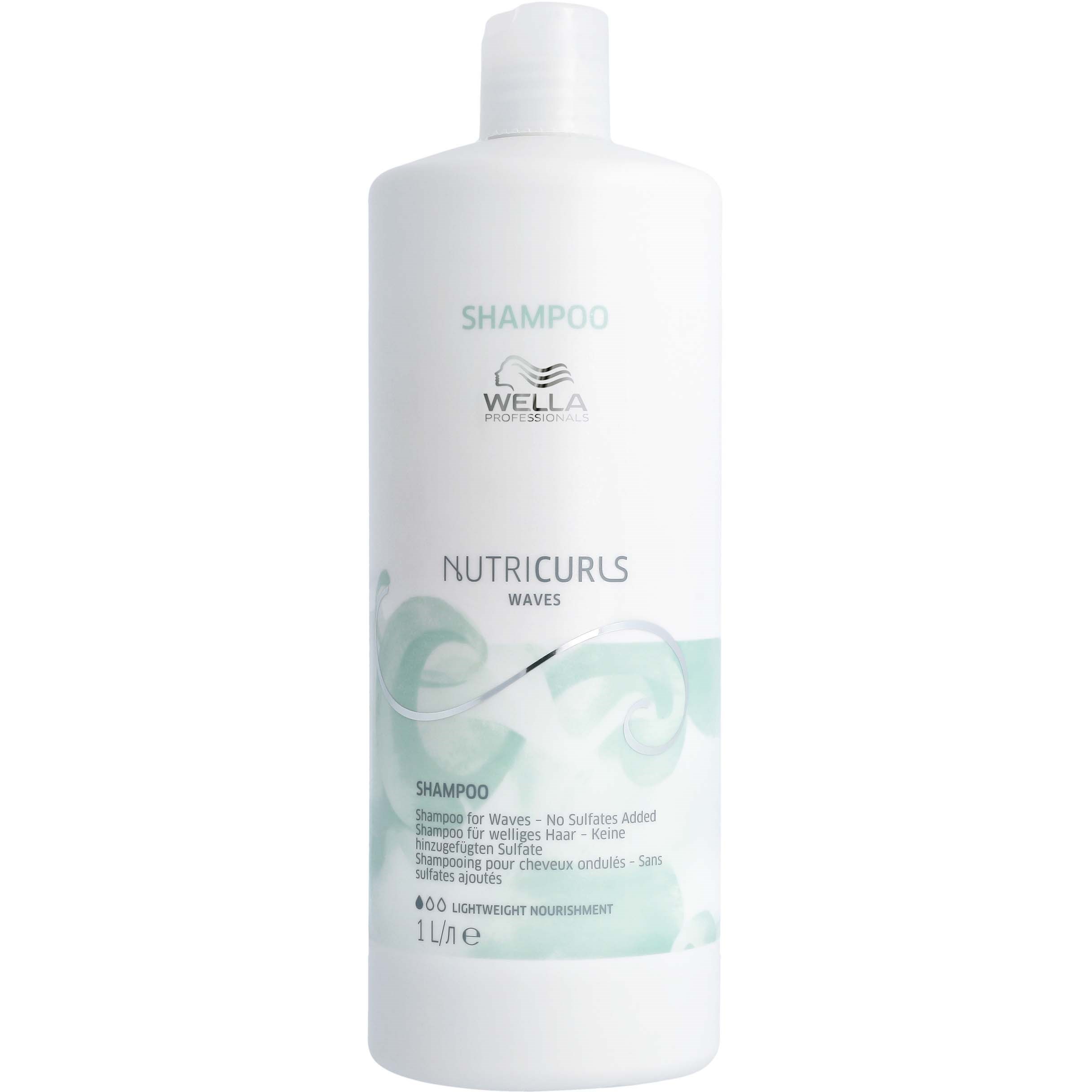 Läs mer om Wella Professionals Nutricurls Waves Shampoo 1000 ml