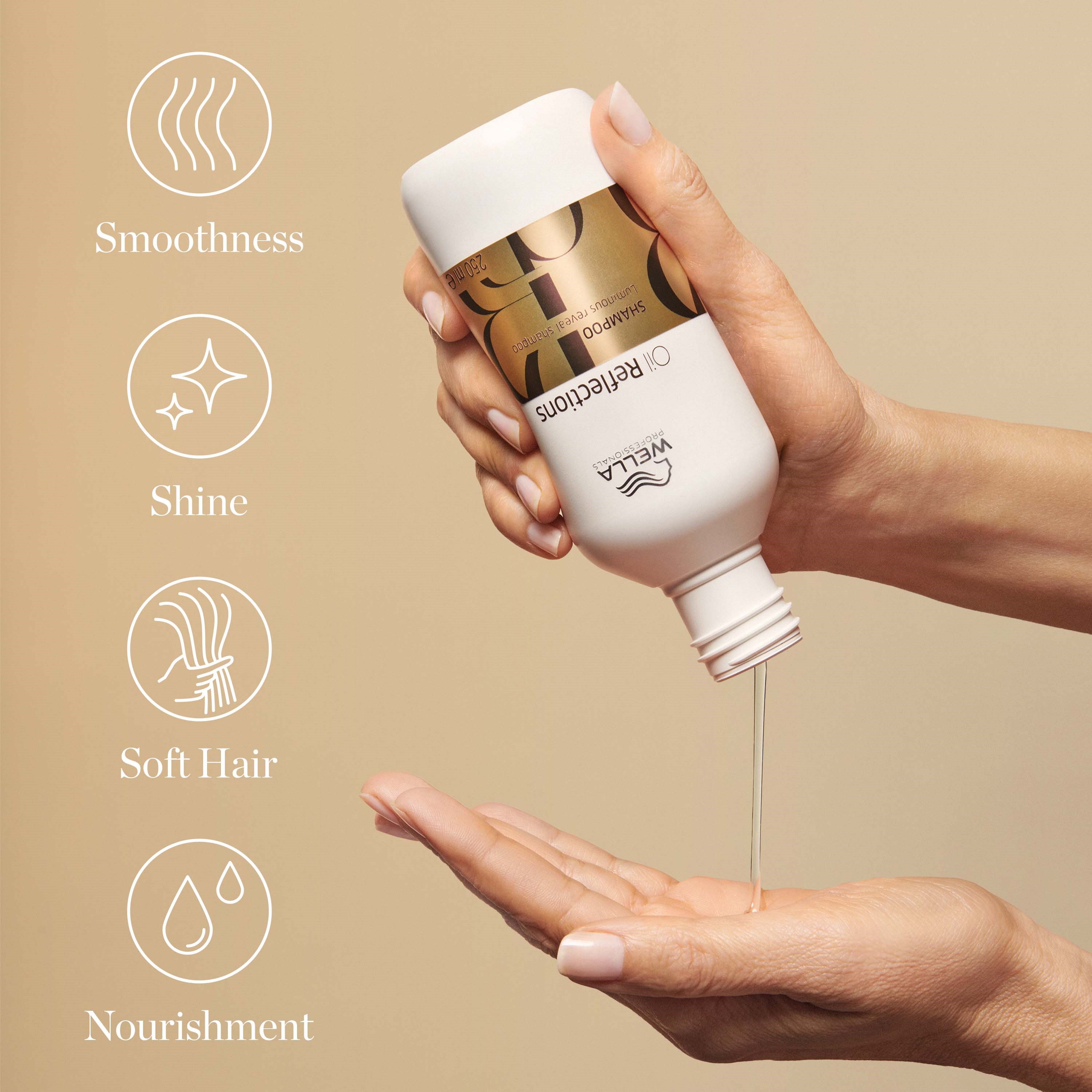 Wella Professionals Oil Reflections Luminious Reveal Shampoo 250 ml (obrázok 3)