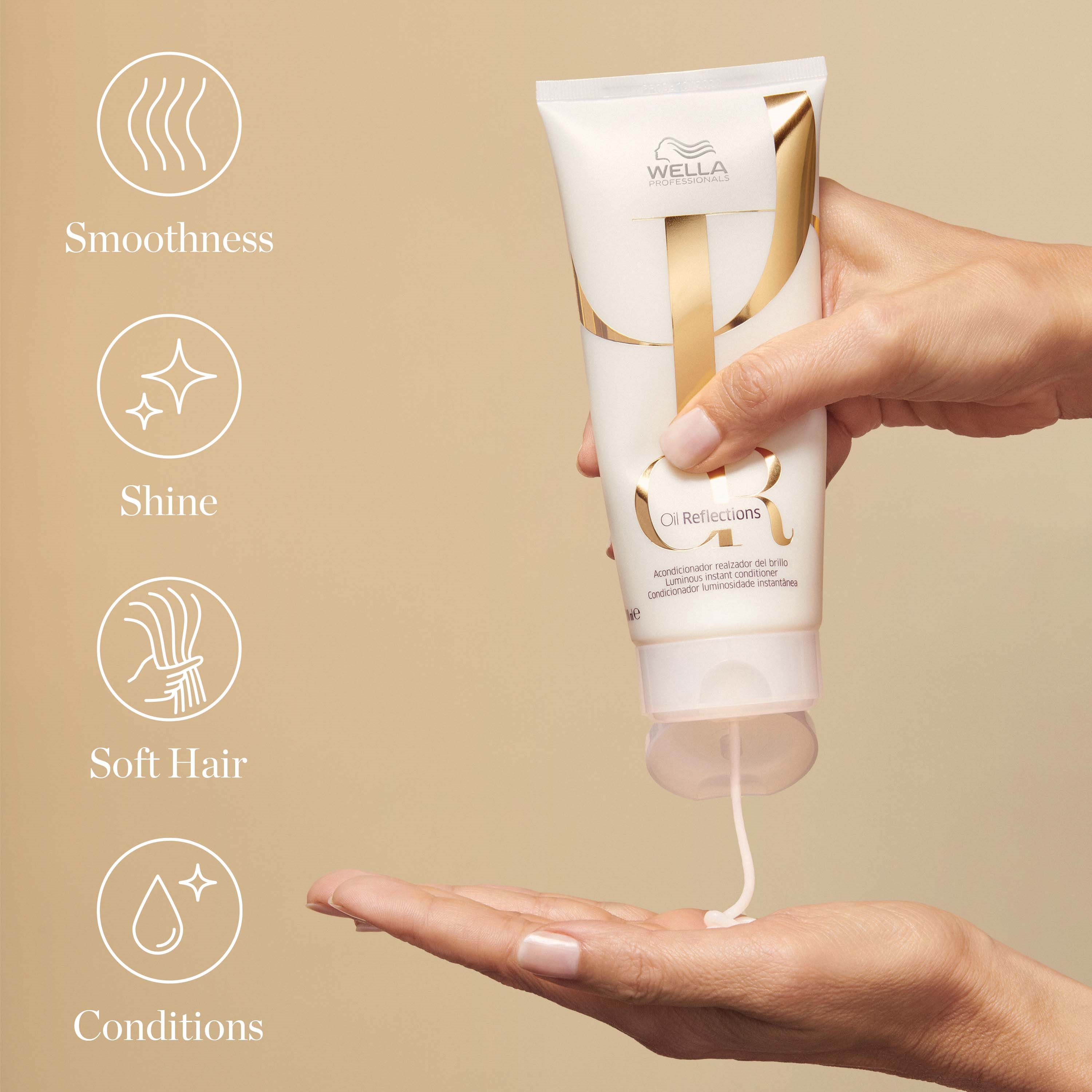 Wella Professionals Oil Reflections Luminous Instant Conditioner 200 m (obrázok 3)
