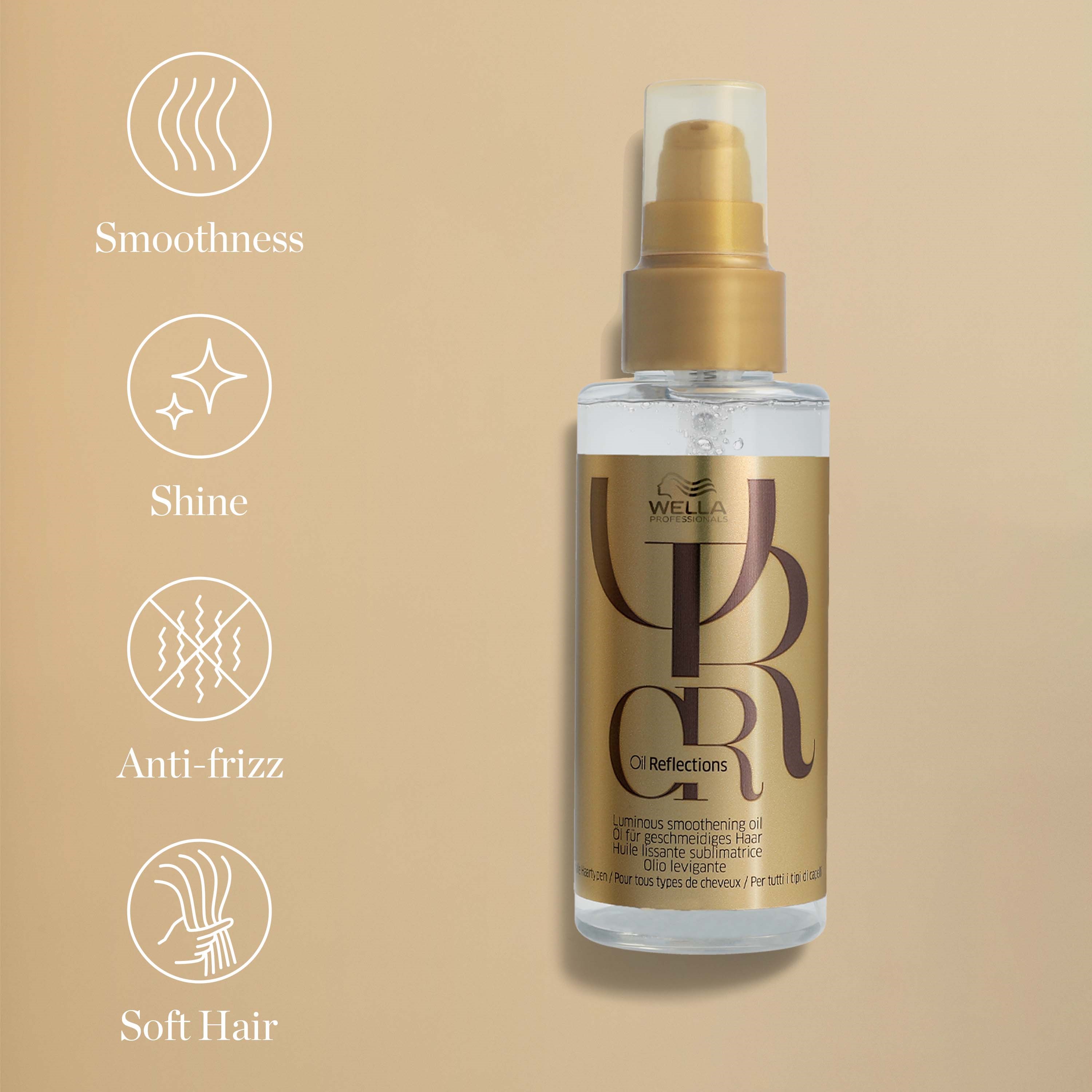 Wella Professionals Oil Reflections Luminous Smoothening Oil 30 ml (obrázok 3)