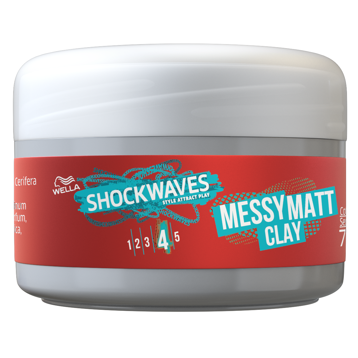 Läs mer om Wella Styling Wella Shockwaves Ultra Effective Go Mate Clay Wax 75 ml