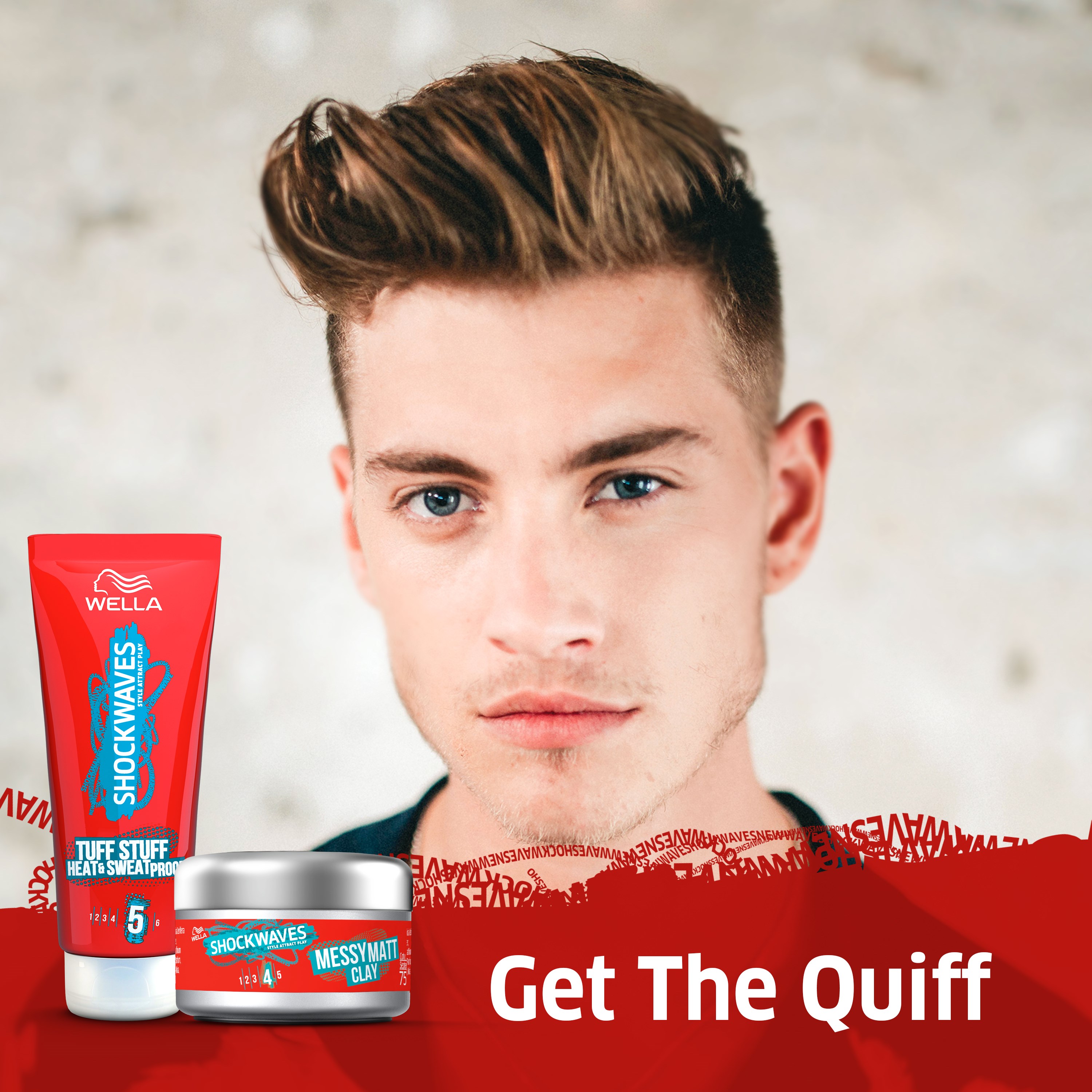 Wella Styling Wella Shockwaves Ultra Effective Go Mate Clay Wax 75 ml (obrázok 8)