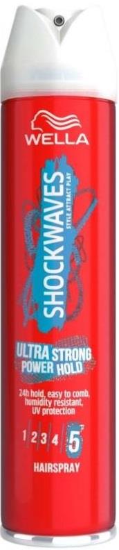 Wella Shockwaves Ultra Strong Hold Hair Spray 250ml