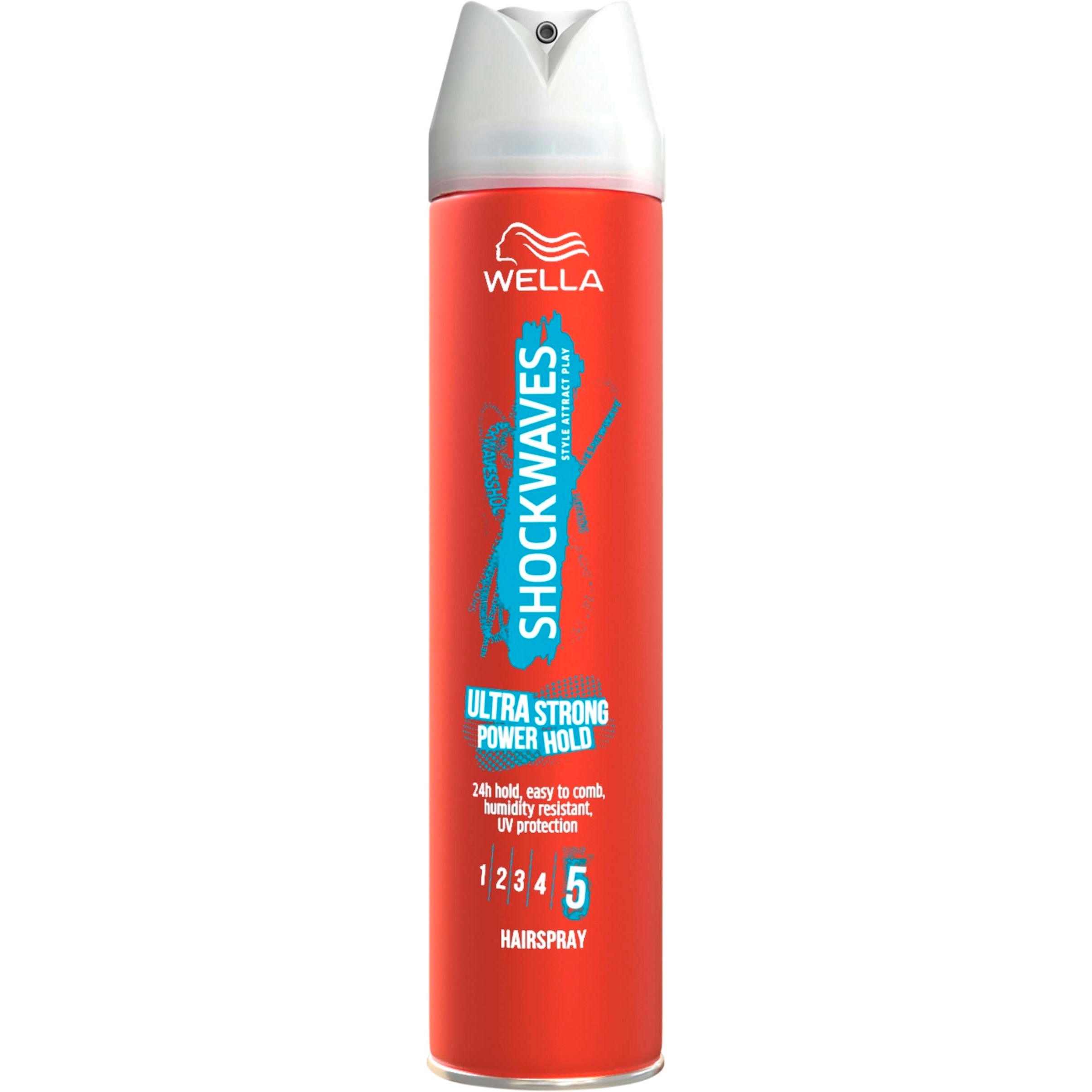 Wella Styling Wella Shockwaves Ultra Strong Hold Hair Spray 250 ml