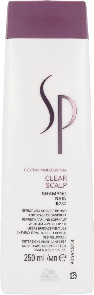 Wella Sp Clear Scalp Shampoo 250 ml