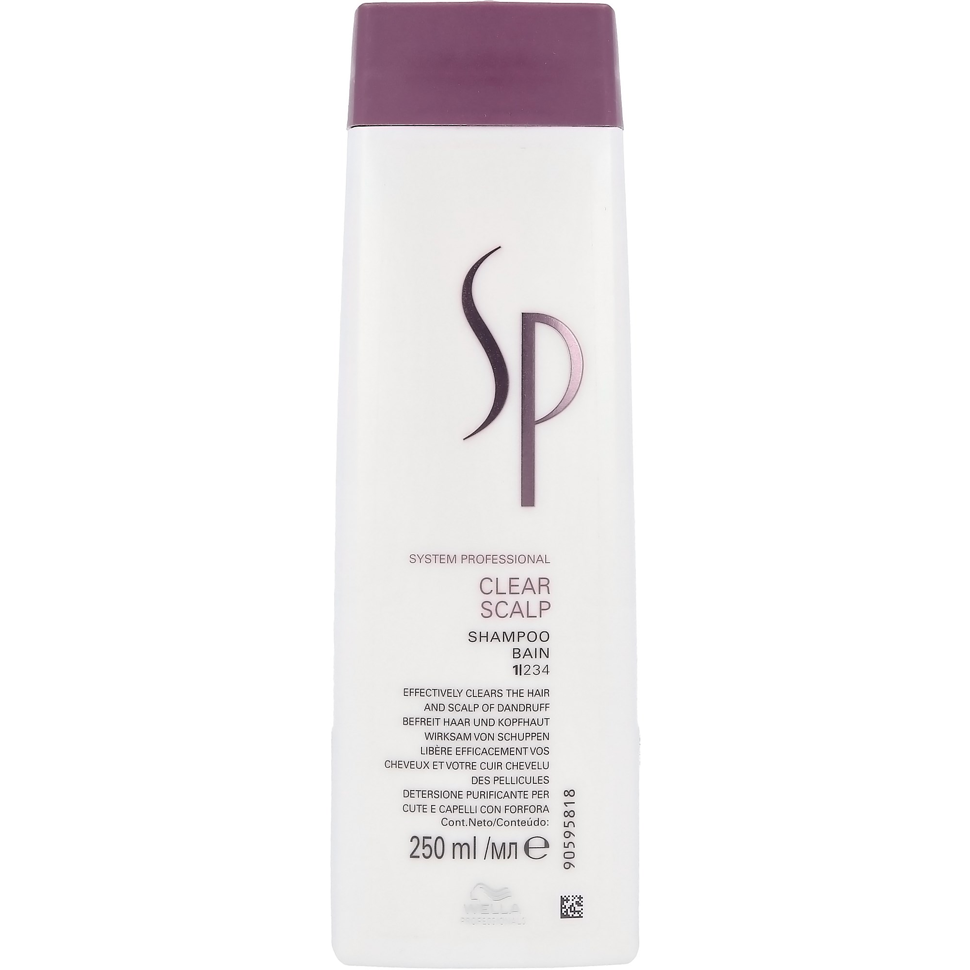 Wella Professionals SP Wella Clear Scalp Shampoo 250 ml