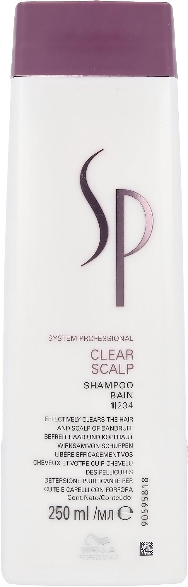 Wella Professionals SP Wella Clear Scalp Shampoo 250 ml
