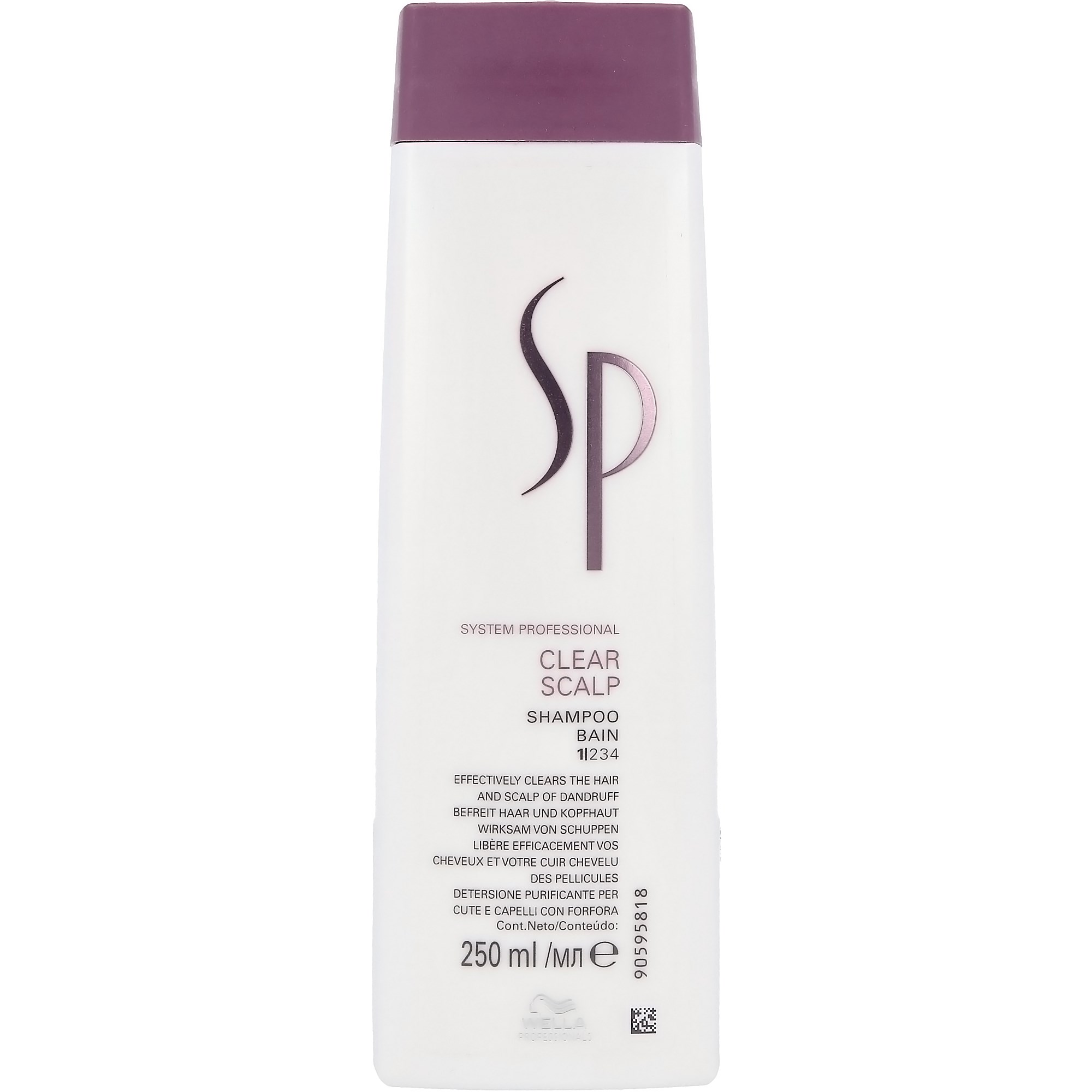 Läs mer om Wella Professionals SP Wella Clear Scalp Shampoo 250 ml