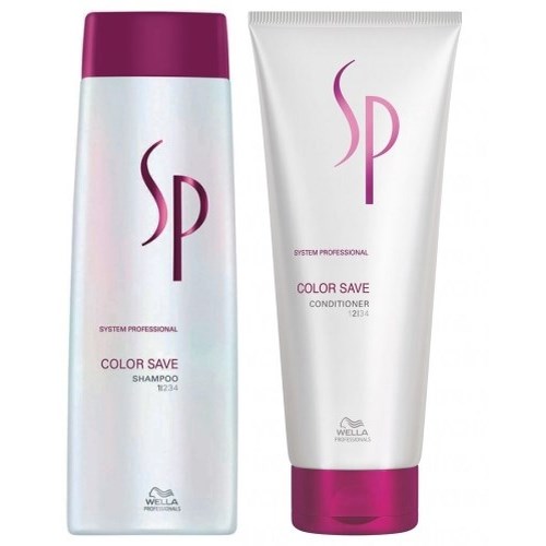Läs mer om Wella Professionals SP Wella Color Save Shampoo + Conditioner