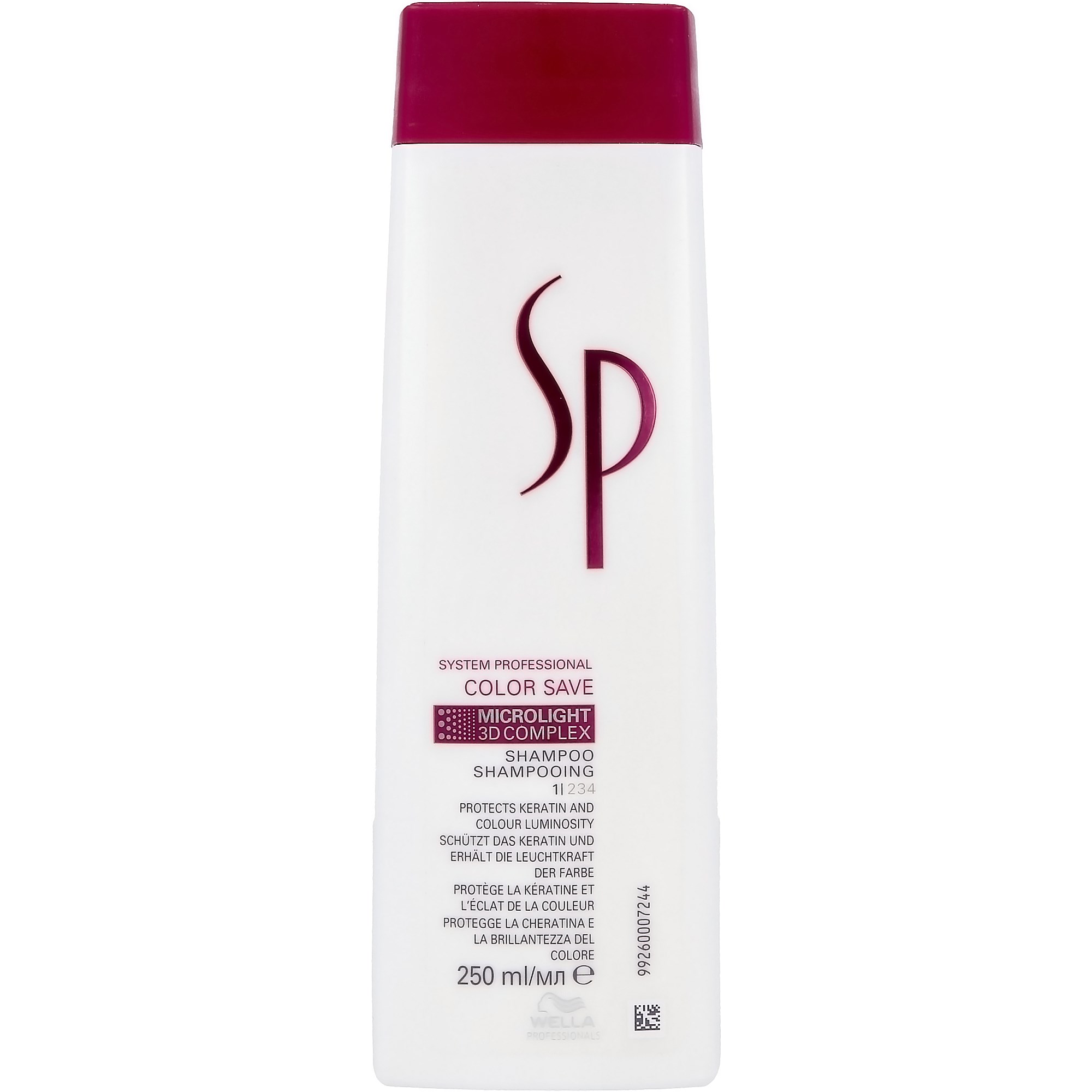 Läs mer om Wella Professionals SP Wella Color Save Shampoo 250 ml
