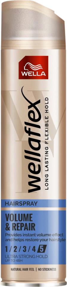 WellaFlex Hairspray Volume & Repair Ultra/Strong 250 ml
