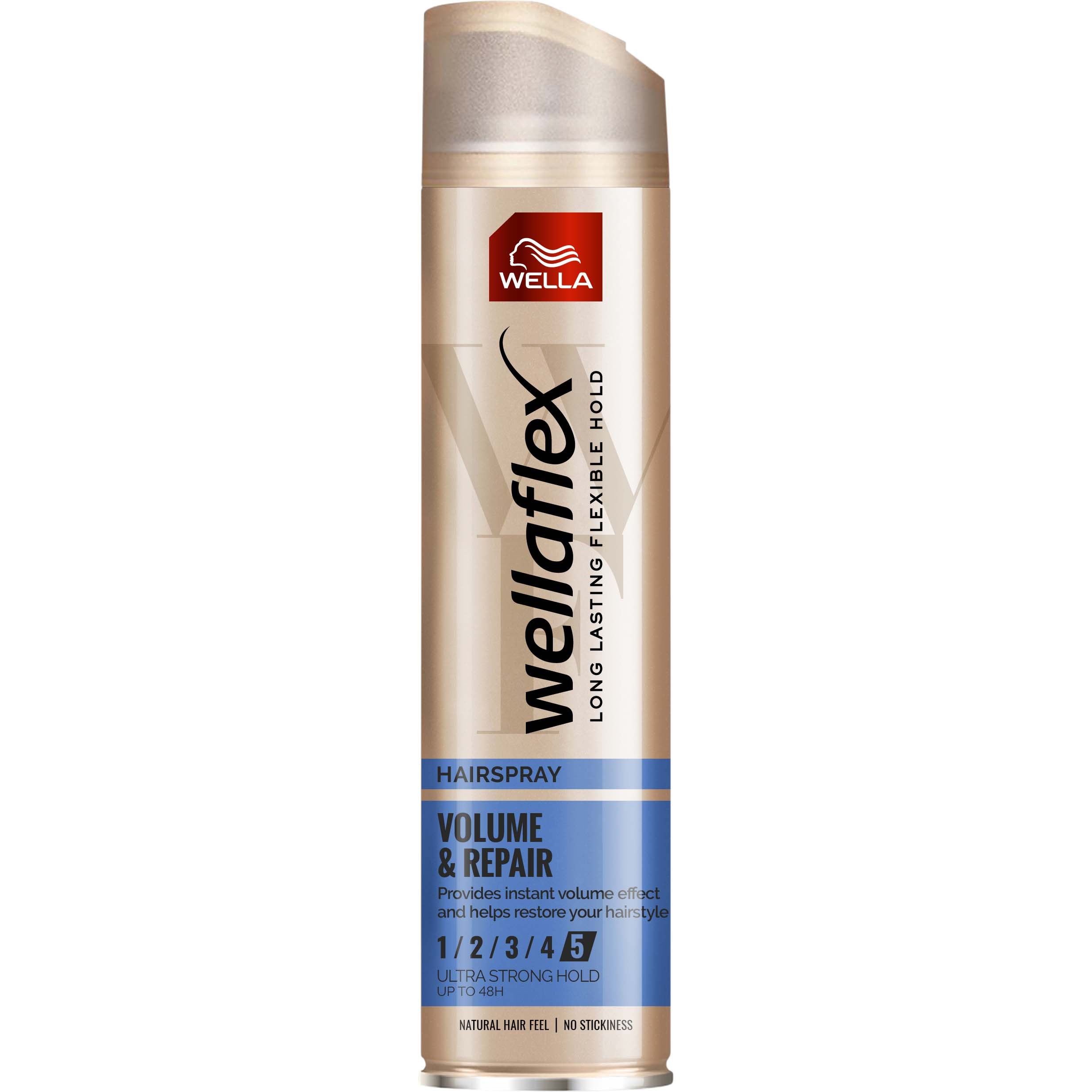 Bilde av Wella Styling Wellaflex Hairspray Volume & Repair Ultra/strong 250 G