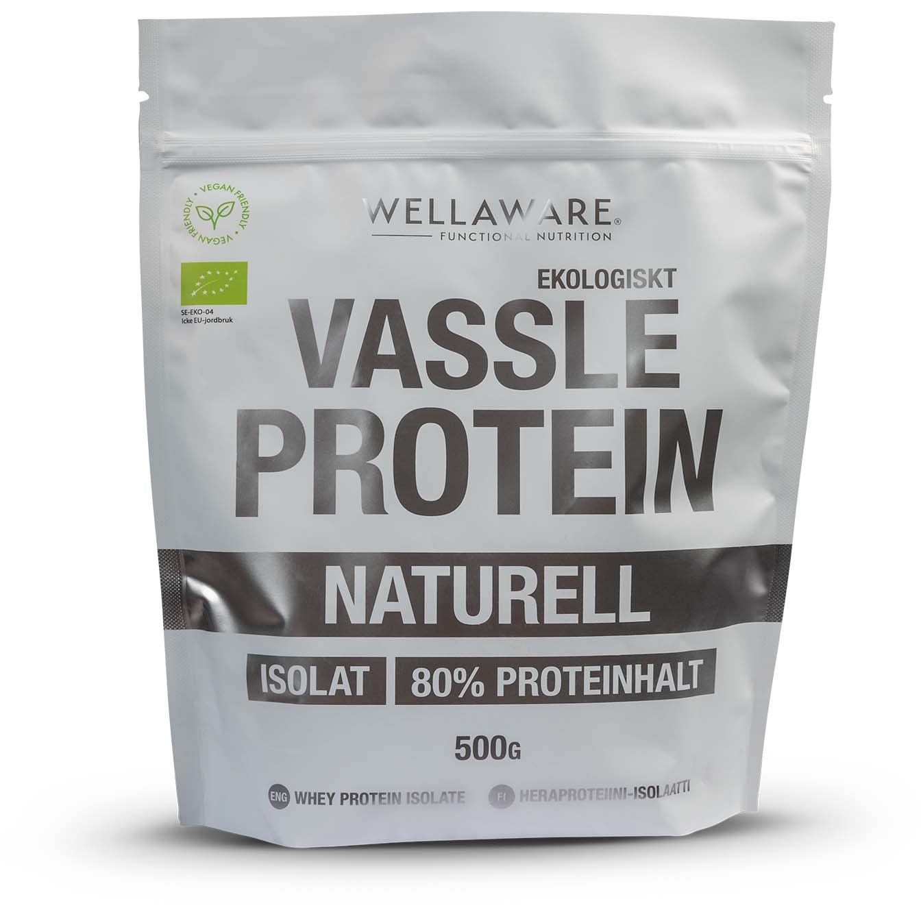 WellAware EKO Vassleprotein Naturell 500 g