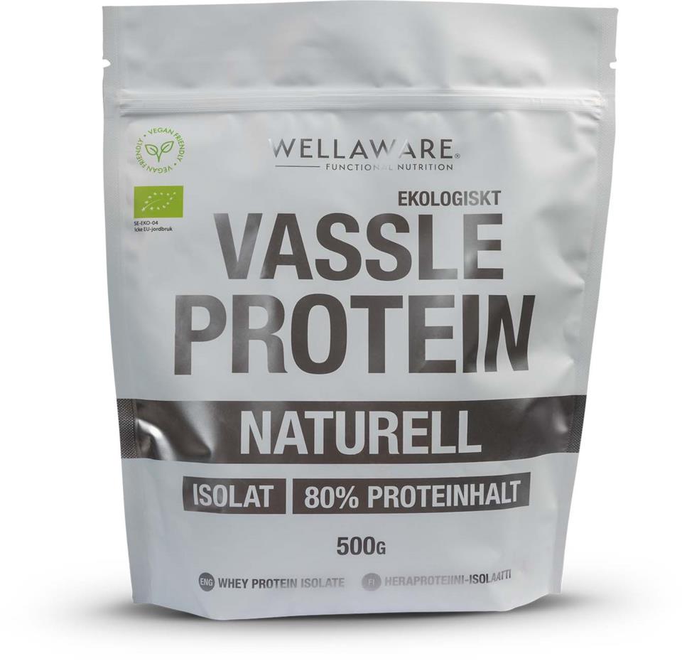 WellAware EKO Vassleprotein Naturell 500 g