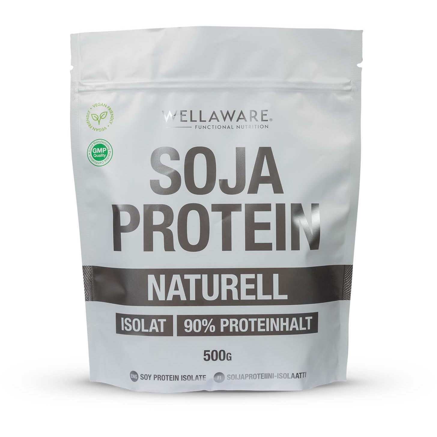 WellAware Sojaprotein Isolat Naturell 500 g