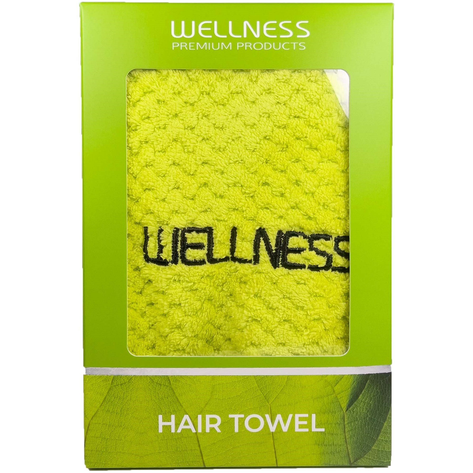 Wellness Premium Products Hair Towel Green