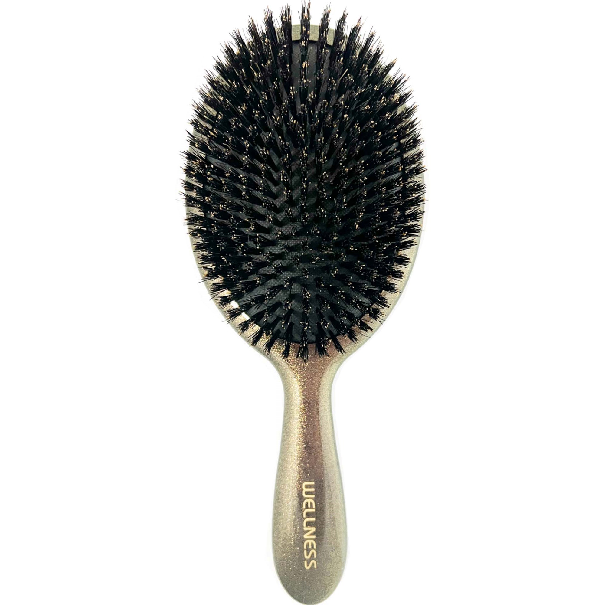 Wellness Premium Products Luxury Hair Brush With 100% Boar Bristl