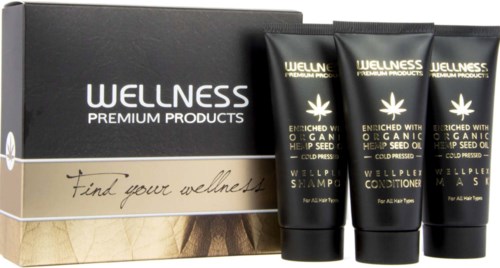 Wellness Premium Products Wellplex Mini Kit (Shampoo 50 ml, Conditioner 50 ml, Mask 50 ml)