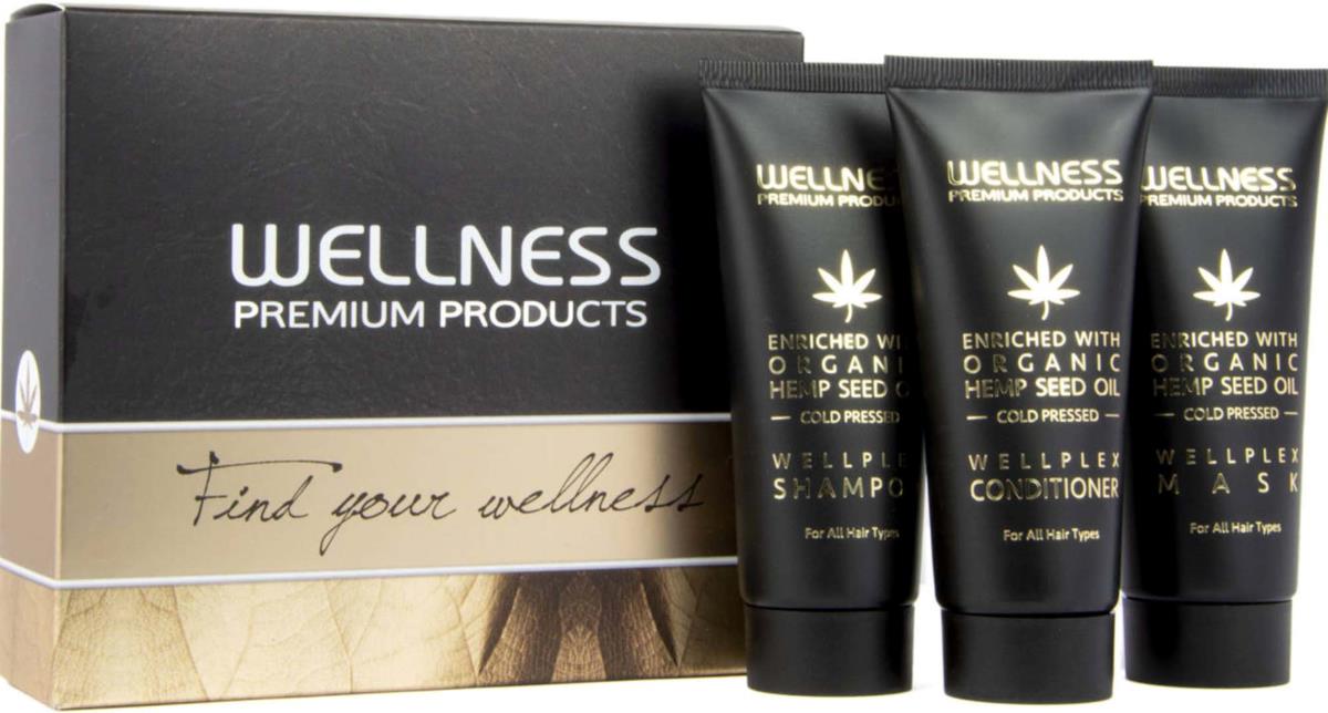 Wellness Premium Products Wellplex Mini Kit (Shampoo 50 ml, Conditioner ...