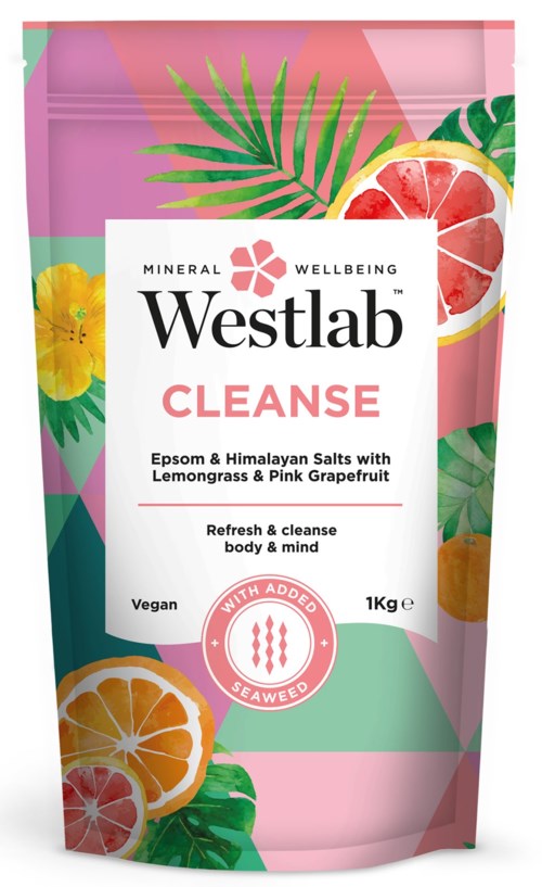 Westlab Cleanse Espsom & Himalayan Salts 1000 g