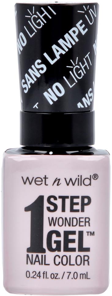 Wet n Wild 1 Step Wonder Gel Nail Color Pale in Comparison