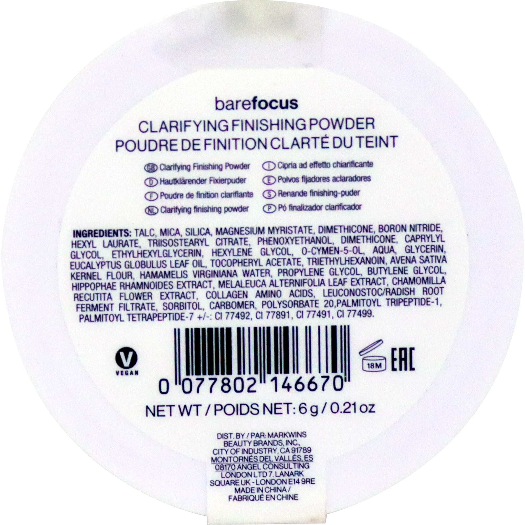 Wet n Wild Bare Focus Clarifying Powder Medium/Tan (obrázok 5)
