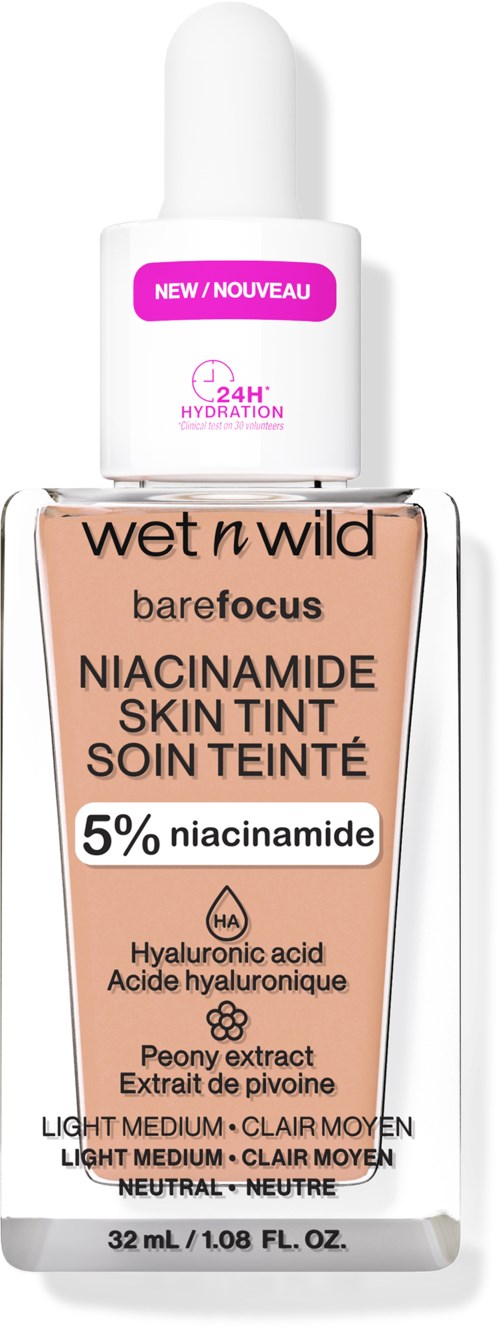 Wet n Wild Bare Focus Niacinamide Skin Tint Light Medium