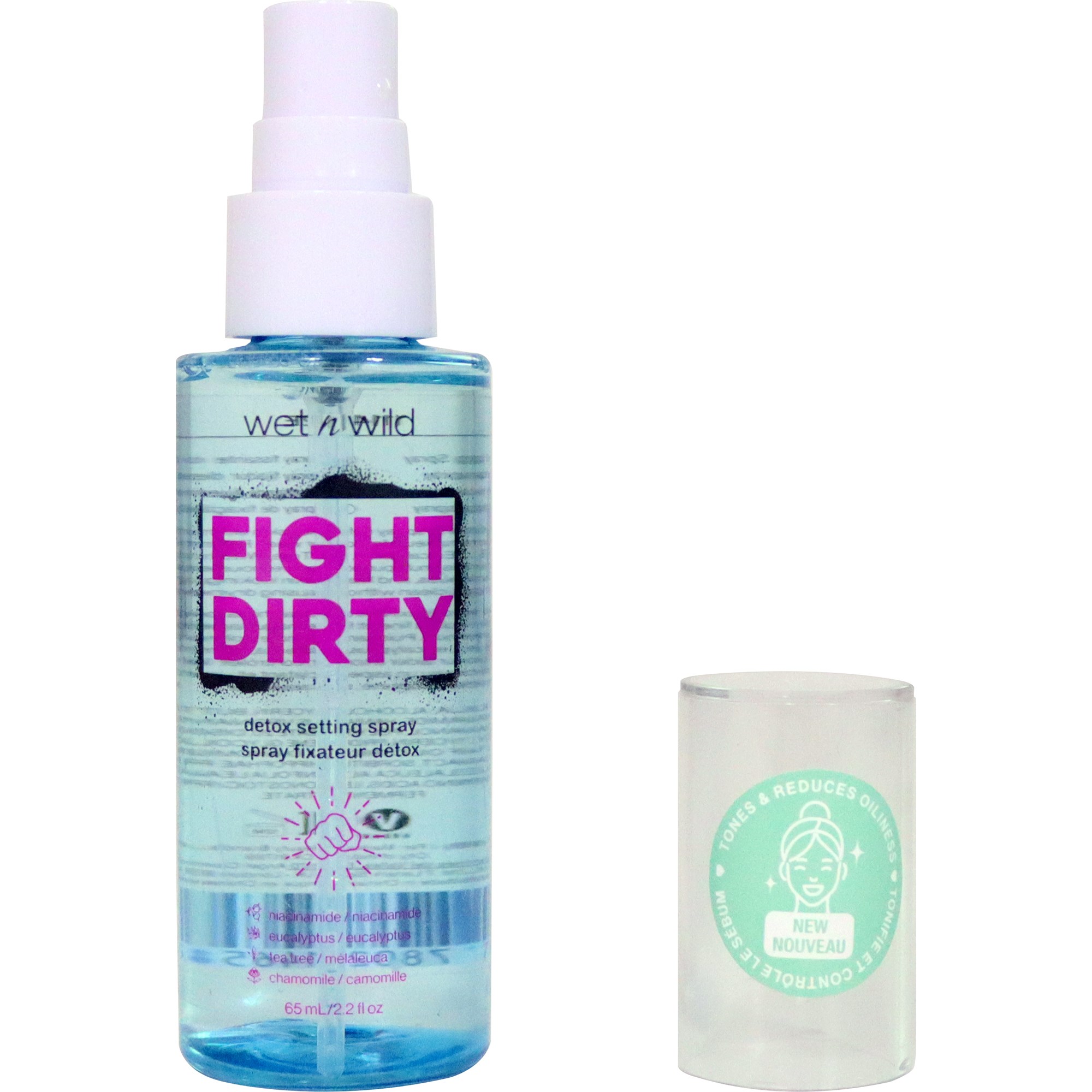 Wet n Wild Fight Dirty Clarifying Setting Spray 65 ml (obrázok 3)